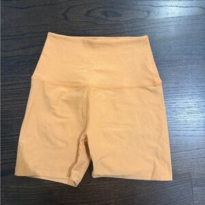 Beyond Yoga Peach Bike Shorts